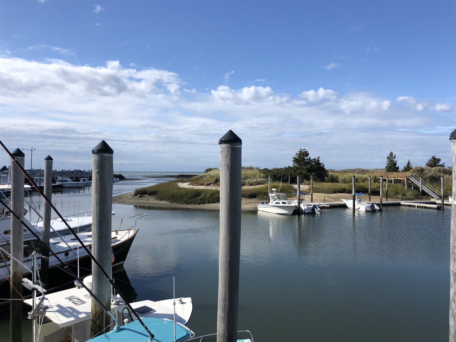 Another beautiful destination in Orleans, Rock Harbor  a popular spot to watch personal and commercial fishing boats. 