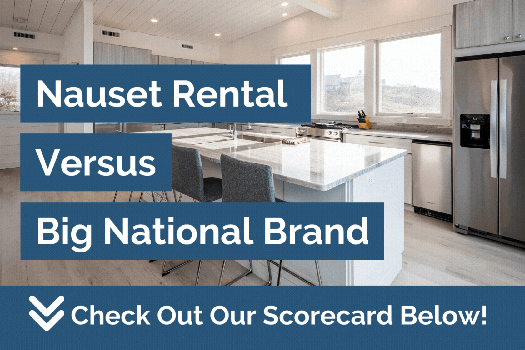 Choosing a rental management company can be tough! Here's what makes Nauset Rental better for homeowners than the Big National Brands