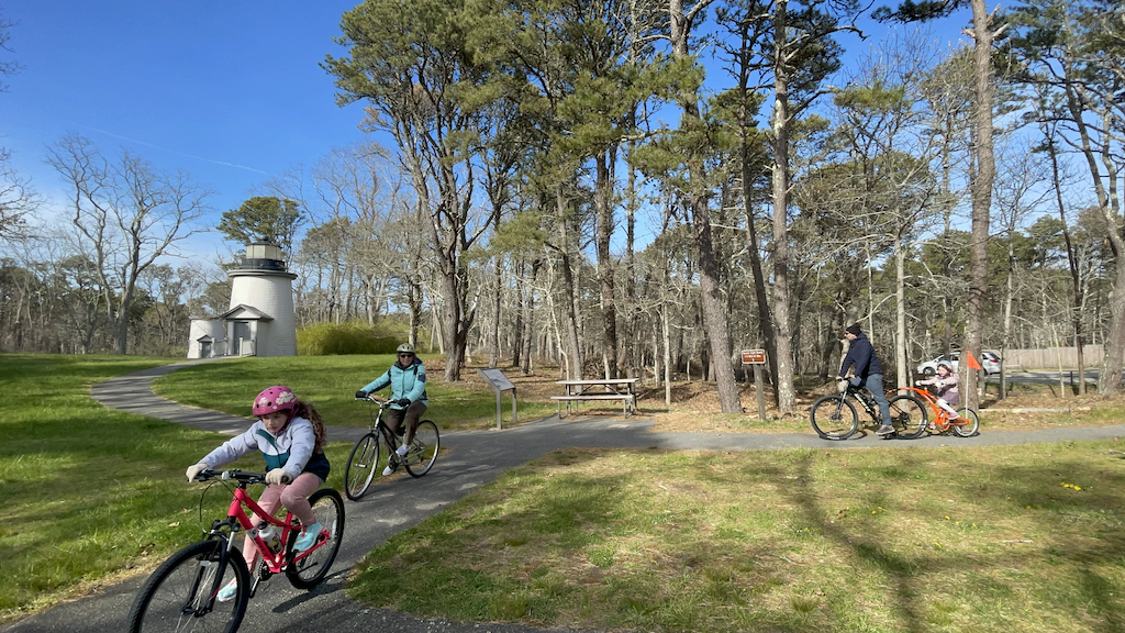 Cape Cod has many bike trails and paths in any town. This is a popular activity for everyone in the family.